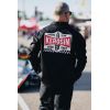 Chemise workshirt noire bande damier rouge patch Kerosin Racing Team King Kerosin custom