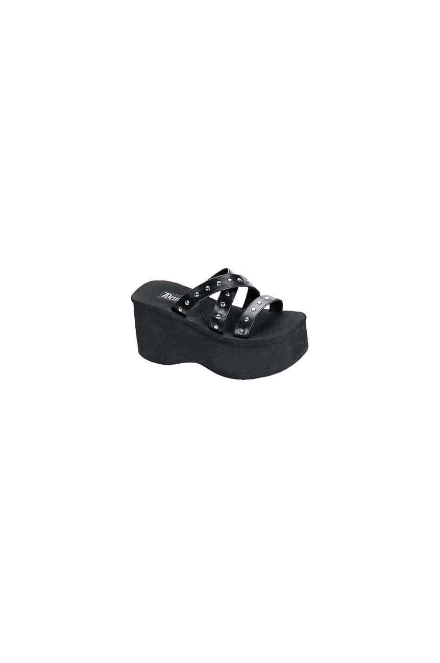 Chaussure compensée mule Demonia funn19