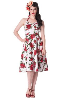 Robe vintage hell bunny fleurie