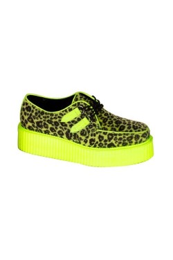 Creeper léopard jaune fluo