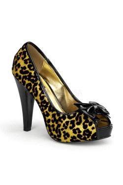 Chaussure leopard pin up