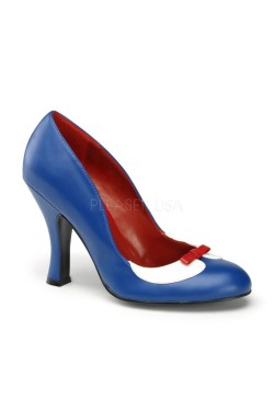 Chaussure pin up smitten 05 bleue