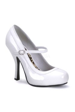 Chaussure pin-up Pretty 50 blanche